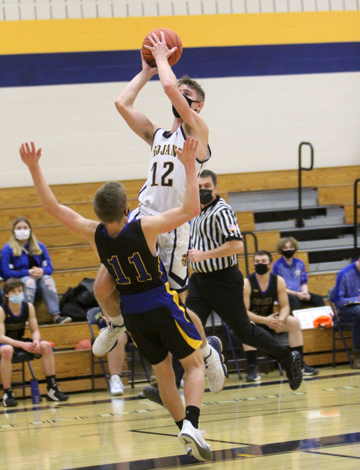 Cornell at New Auburn boys basketball 1-15-21
